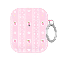 Strawberry Macaron AirPod Case