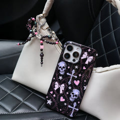 Gothic Bow Bag Charm