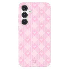 Dolly Pink Gingham Samsung Case