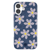 Denim Daisy iPhone Case