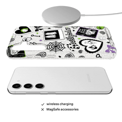 Beetlejuice Ghost with the Most Samsung Case
