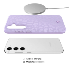Lilac Leopard Samsung Case