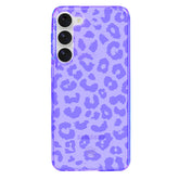 Electric Purple Leopard Samsung Case