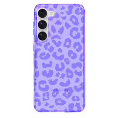 Electric Purple Leopard Samsung Case