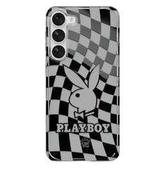 Playboy Checkmate Clear Samsung Case