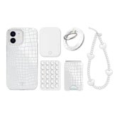 White Croc iPhone Bundle Set