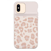 Blush Leopard iPhone Charging Case