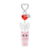 Pink Cat Bag Charm