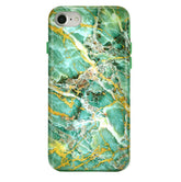 Green Emerald Marble iPhone Case