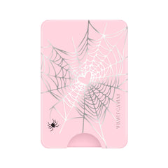 Widow’s Web Chrome MagSafe Wallet