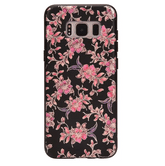 Midnight Floral Chrome Samsung Galaxy Case