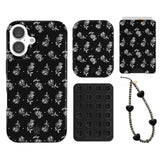 Vintage Roses iPhone Bundle Set - Wallet