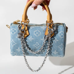 Small Silver Bag Chain
