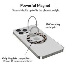 Arctic Leopard MagSafe Grip Ring
