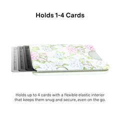 Hydrangea Floral MagSafe Wallet