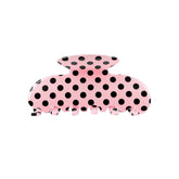 Princess Pink Polkadot Hair Clip