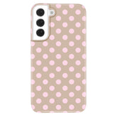 Brown Sugar Polka Dot Samsung Case