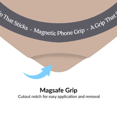 Toasted Almond Heart MagSafe MightyGrip