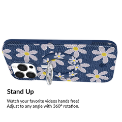 Denim Daisy MagSafe Grip Ring