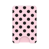 Princess Pink Polka Dot MagSafe Wallet