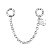 Small Silver Bag Chain