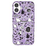 Witchy Lilac Glitter iPhone Case
