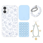 Coastal Seashells iPhone Bundle Set - Grip