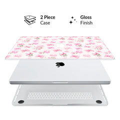 Posie Pink Bows MacBook Case