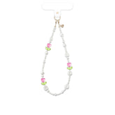 Tulip Pearl Chain Phone Charm