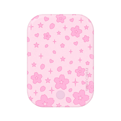 Pink Cherry Blossom Portable MagSafe Charger Power Pack