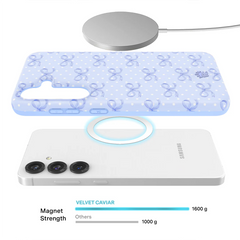 Lovely Blue Bows Samsung Case