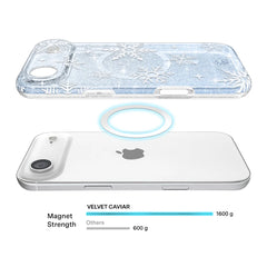 Snow Angel Glitter iPhone Case