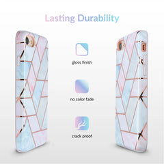 Geometric Marble iPhone Case