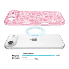 Pink Christmas Glitter iPhone Case