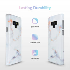 Gray Clouds Marble Samsung Galaxy Case
