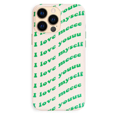 I Love Youuu iPhone Case