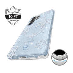 Snow Angel Glitter Samsung Case
