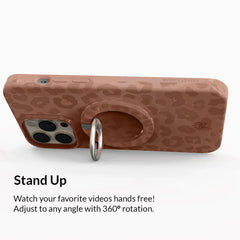 Chocolate Leopard MagSafe Grip Ring
