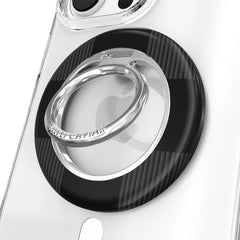 Noir Vibe Checkered MagSafe Grip Ring
