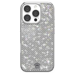 Chrome Caviar Crystals iPhone Case