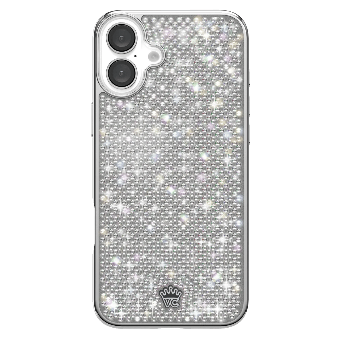 Chrome Caviar Crystals iPhone Case