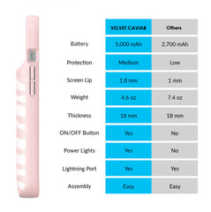 Pink Zebra iPhone Charging Case