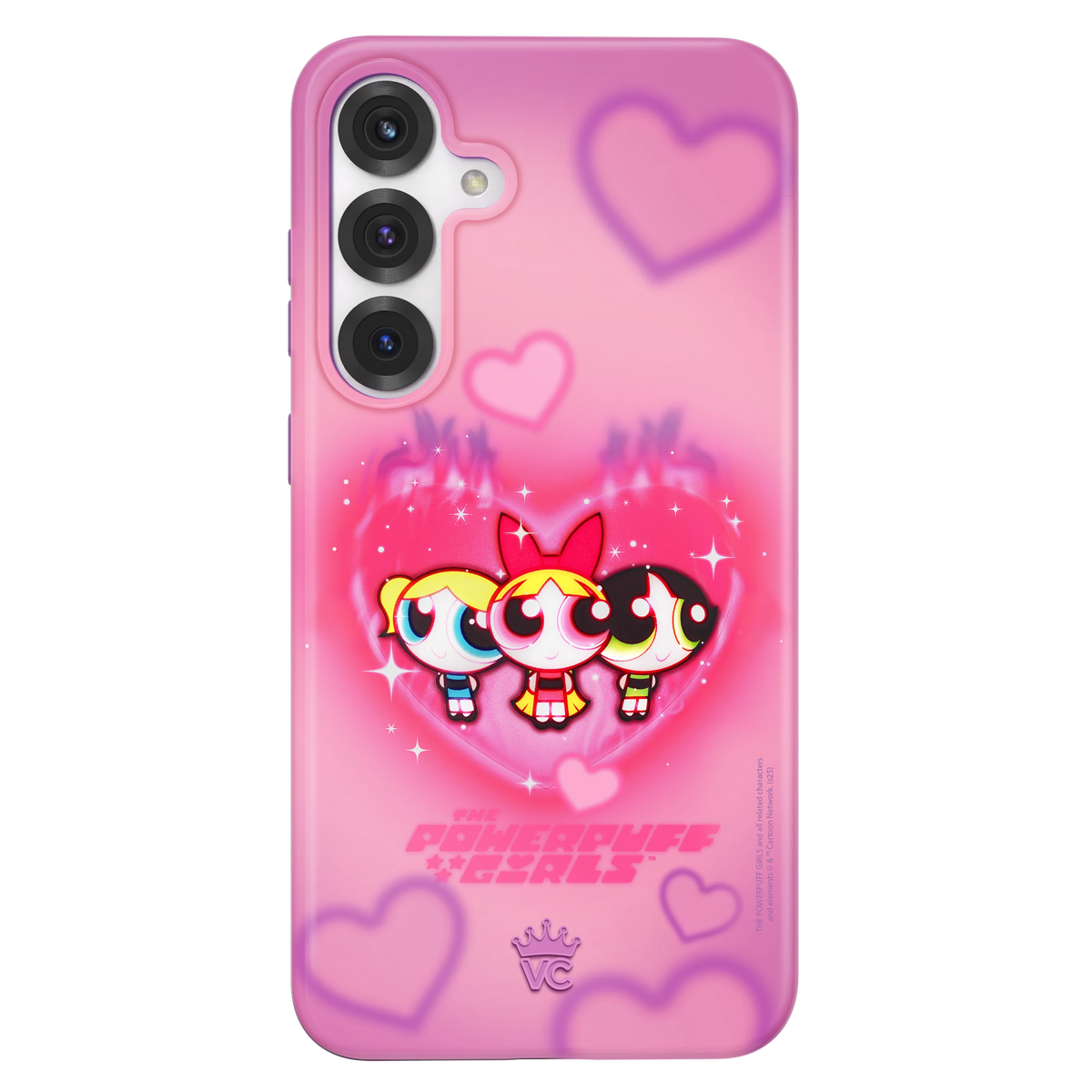 The Powerpuff Girls Airbrush Hearts Samsung Case