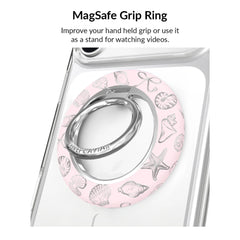 Pink Coastal Seashells iPhone Bundle Set