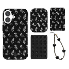 Vintage Roses iPhone Bundle Set - Wallet