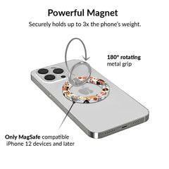 Snoopy Halloween Varsity MagSafe Grip Ring