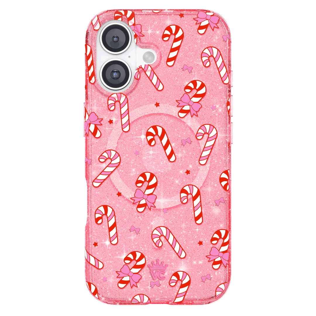 Pink Peppermint Princess iPhone Case