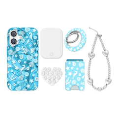Aquamarine Holo iPhone Bundle Set