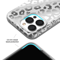 Chrome Leopard iPhone Case