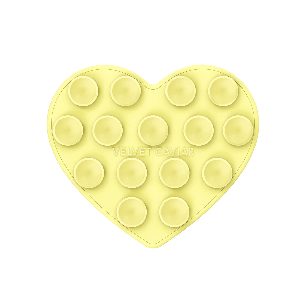 Butter Yellow Heart MagSafe MightyGrip